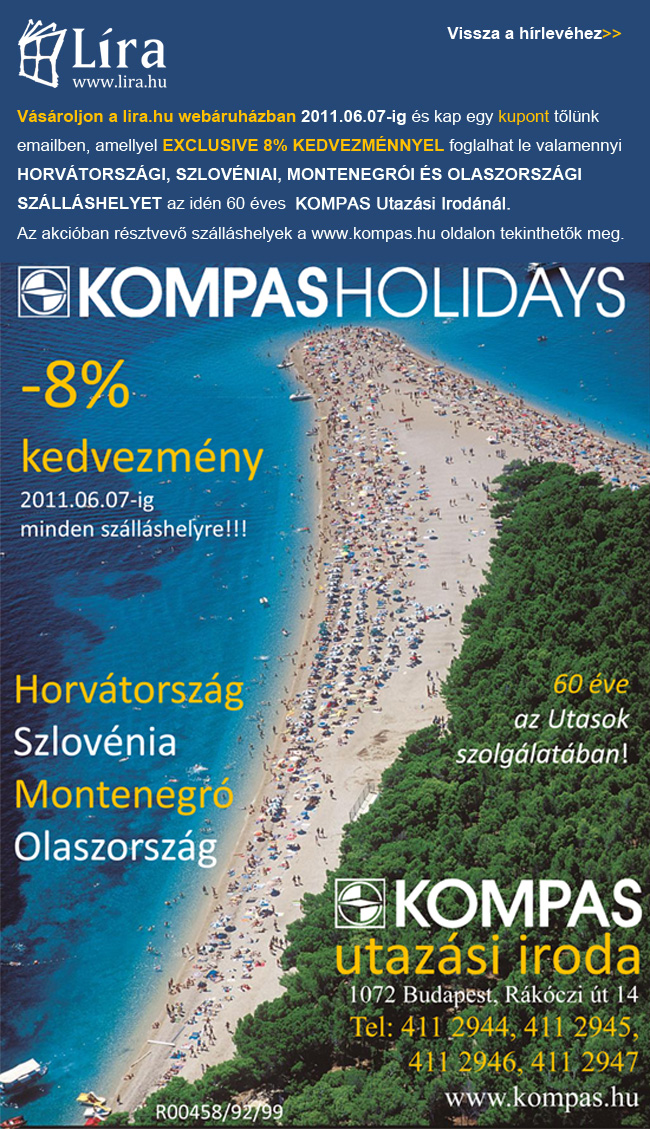 vásárolj könyvet és utazz kedvezménnyel